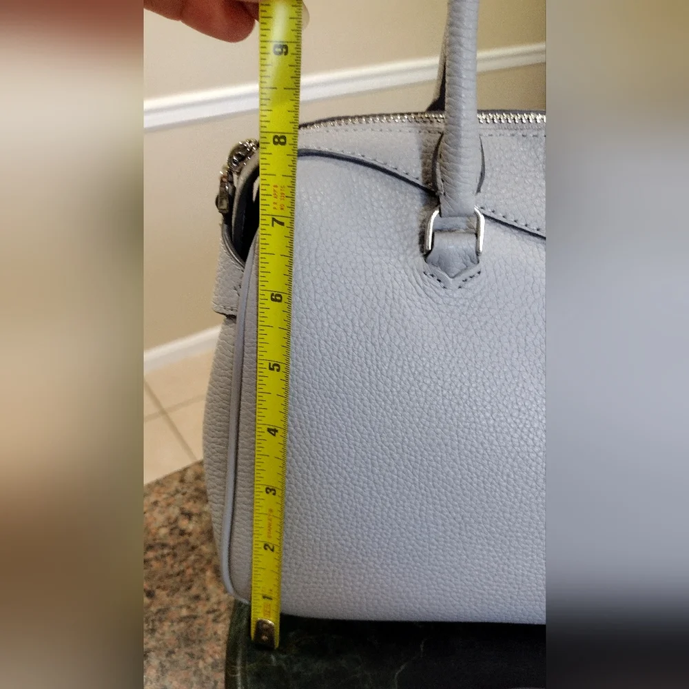 NWT Kate Spade Mimi Satchel Grey , silver